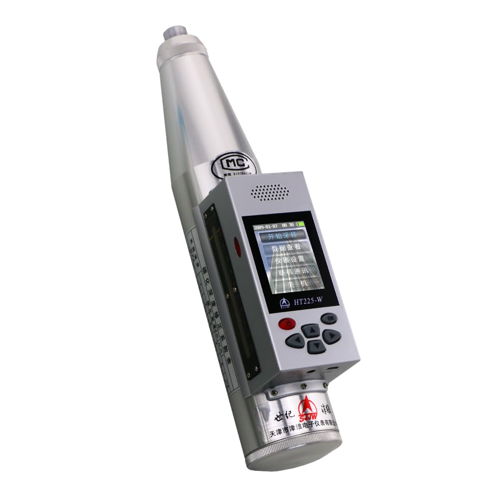 Graigar Integrated Voice Digital Test Hammer HT225-W with Measuring Ranges 10 to 60MPa Rebound Hammer High-resolution LCD Screen