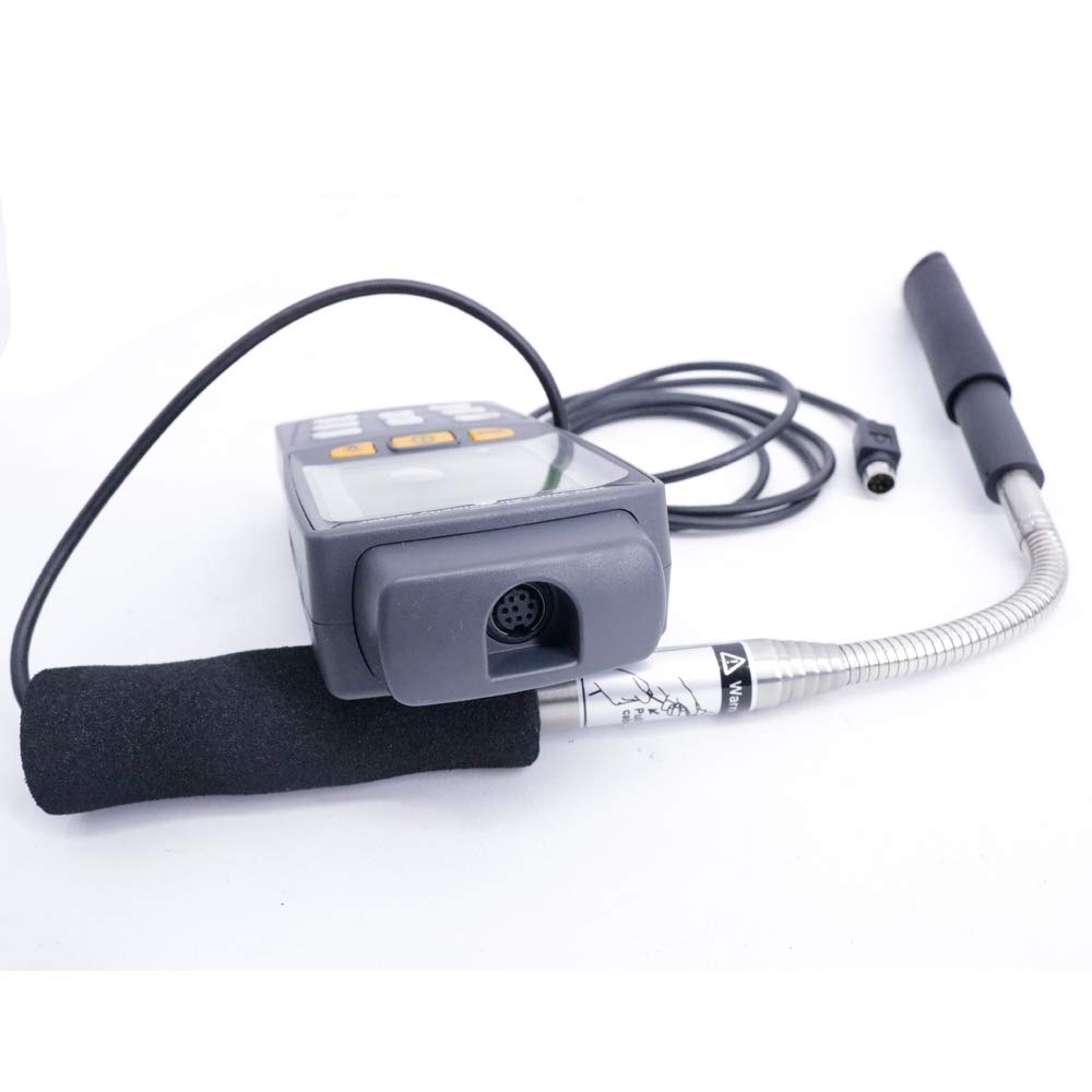 TENMARS TM-4001 Digital Hot Wire Anemometer Air Flow Air Velocity Temperature Tester with 1.5M Cable Probe
