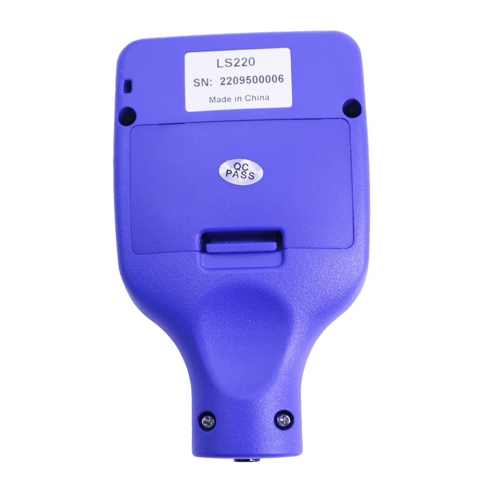 LS220 Automotive Paint Meter Car Paint Meter Coating Thickness Gauge with Bluetooth Data Transfer Measuring Range 0.0-3500μm