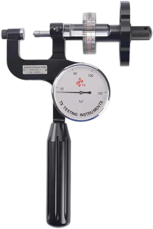PHR-1 Portable Rockwell Hardness Tester Metal Hardness Gauge Alloy Iron Hardness Meter