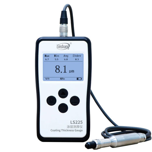 LS225+N1500 Ultra-thin Coating thickness Tester Plating Thickness Gauge Measuring Range 0-1500um