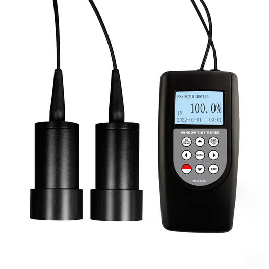 WTM-1500 Window Tint Meter Digital Transmittan Tester Measurement Range 0.0%-100%