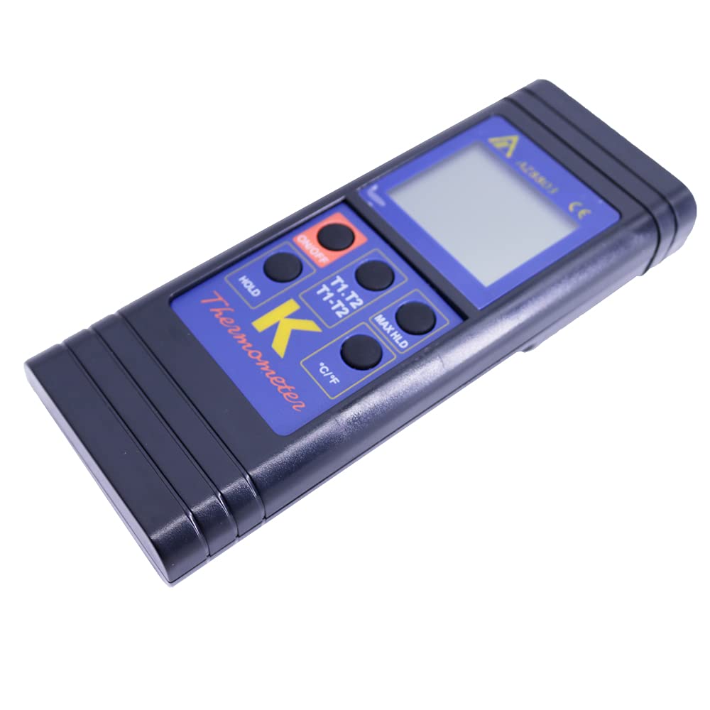 AZ8803 Handheld Digital K Type Thermocouple Thermometer Dual Channels Thermocouple Thermo Meter Temperature Range -50~1300℃