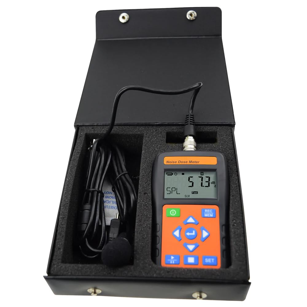 Tenmars ST-130 Noise Dose Meter Sound Level Meter with Data Logger Measurement Range 30dB to 140dB (A)