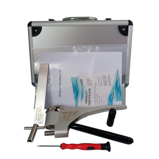 W-B75B Webster Hardness Tester Brass Alloy Webster Hardness Tester 0-20 HW