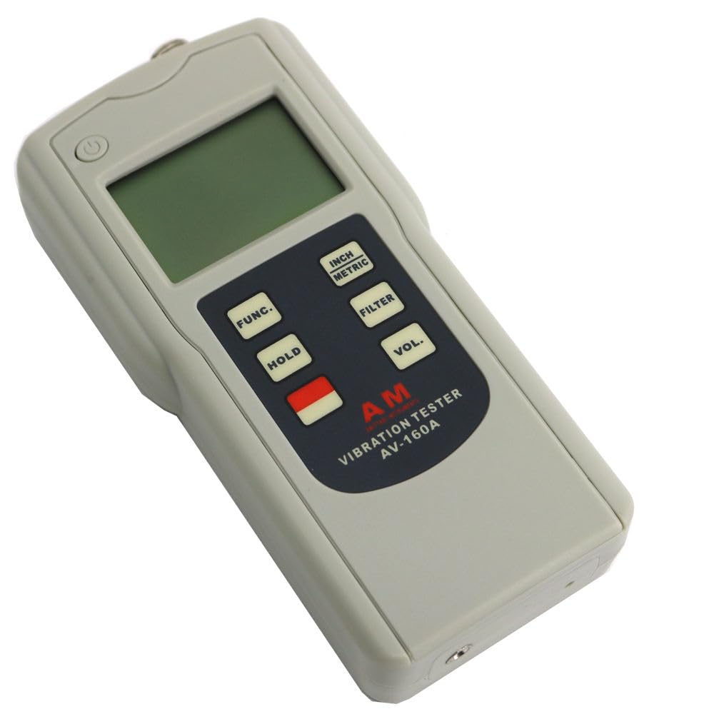 AV-160A Vibration Tester Portable Vibration Meter Speed Range: 0.1~400.0mm/s True RMS