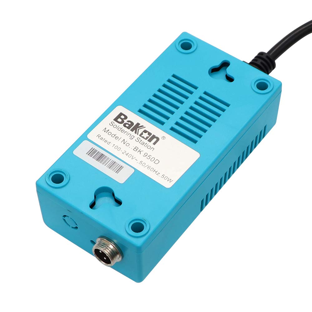 New BK950D Portable Digital Control Temperatures Soldering Station 100-240V,180-450C/356-842F,50W with T13 Heating Elements