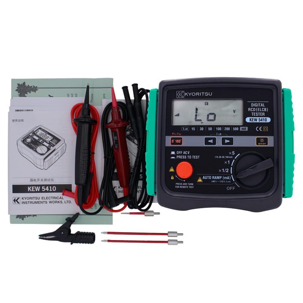 Kyoritsu5410 RCD Testers Voltage Tester Measuring Range 80~450V 50/60Hz KEW5410