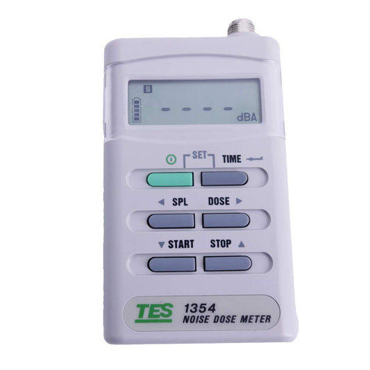 TES-1354 Noise Sound Machine Dosimeter Exposure Time Sound Level 70-90dB Noise Dose Meter