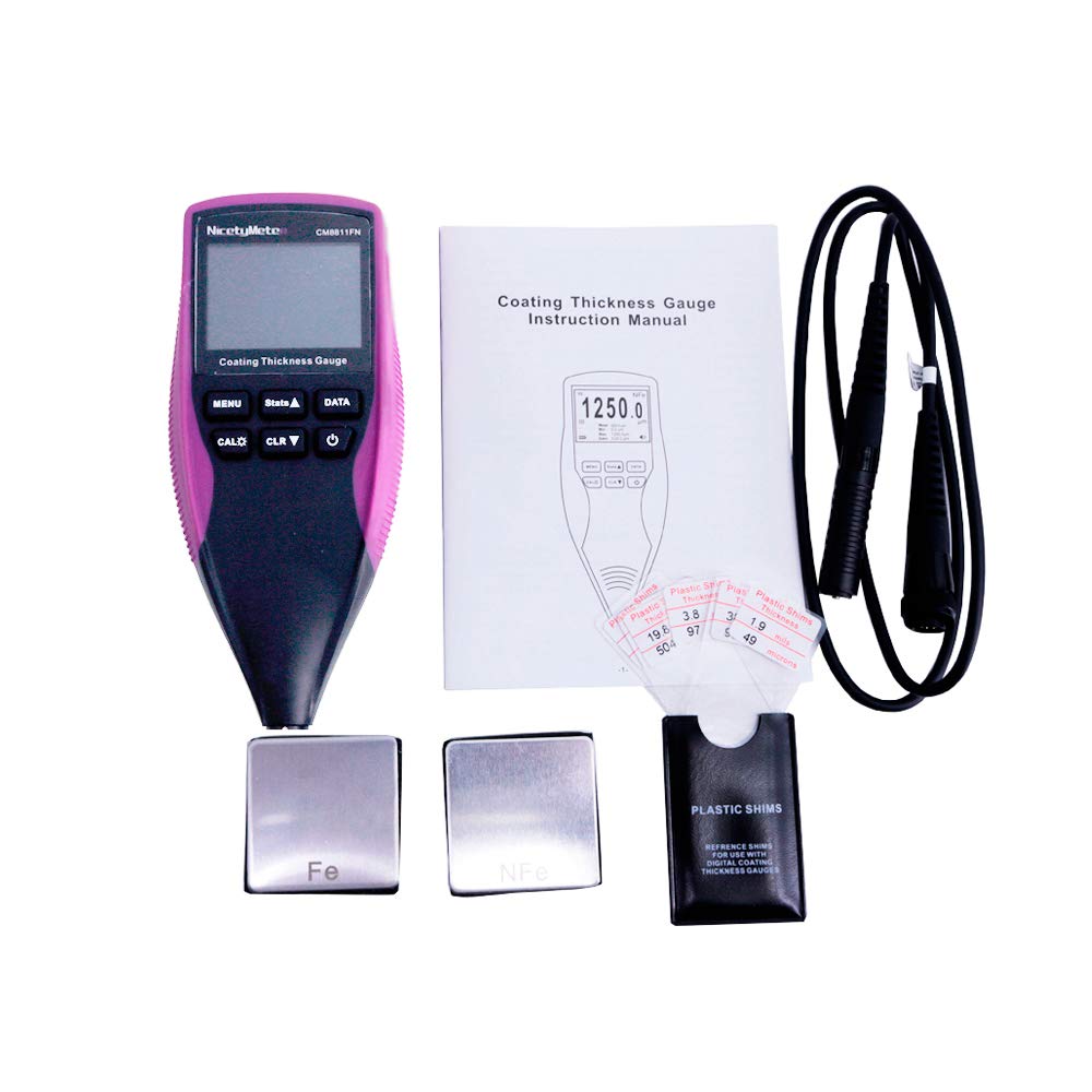 CM8811FN Coating Thickness Gauge Range 0-50mi Digital Painting Thickness Tester 0-1250μm
