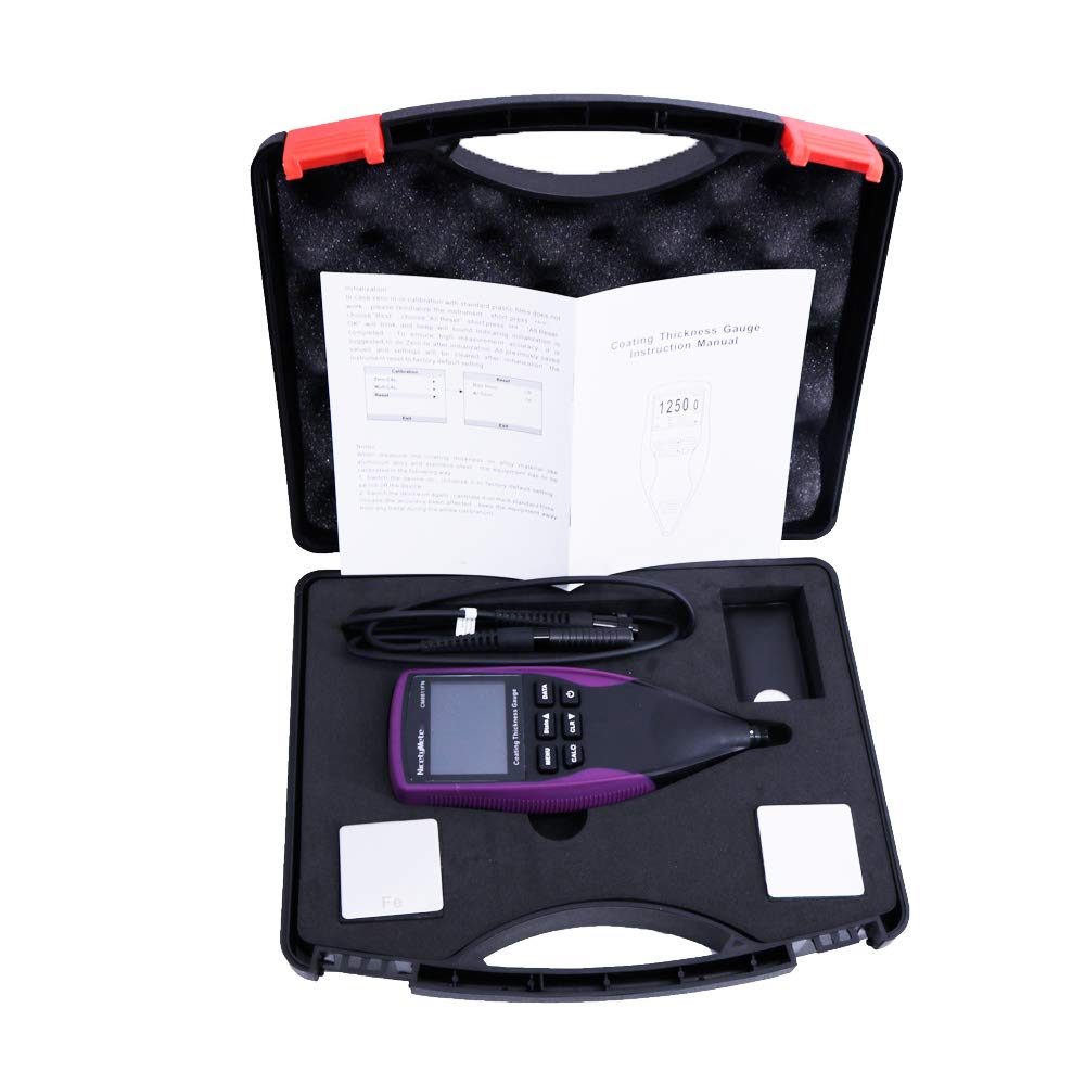 CM8811FN Coating Thickness Gauge Range 0-50mi Digital Painting Thickness Tester 0-1250μm