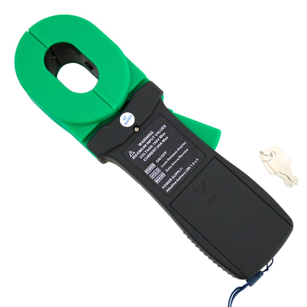 Graigar DY1000A Digital Clamp-on Grounding Earth Resistance Tester Meter