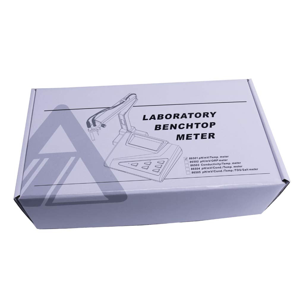 AZ86501 Laboratory Benchtop Liquid Analyzer Meter Digital pH/mV/Temp Meter Multifunction Water Quality Tester