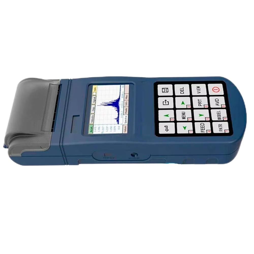 YV400 Portable Vibrometer Vibration Tester with Integrated Thermal Printer
