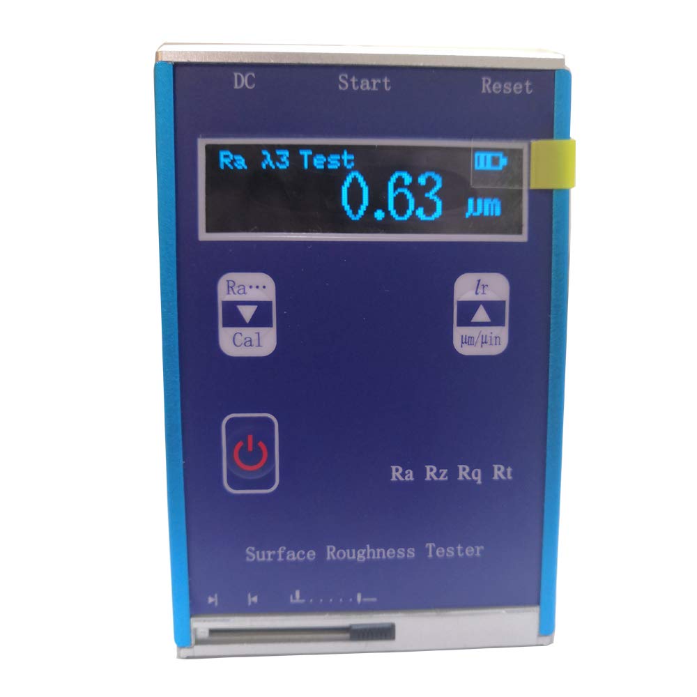 New KR110B Digital Surface Roughness Tester Ra, Rz, Rq, Rt Portable Profilometer Metal Roughness Meter