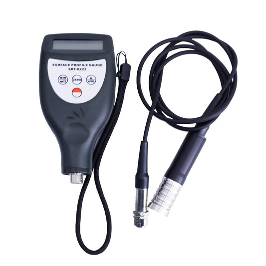 New SRT-6223+ Digital Split Type Surface Profile Gauge Portable Roughness Tester Range 0-800µm