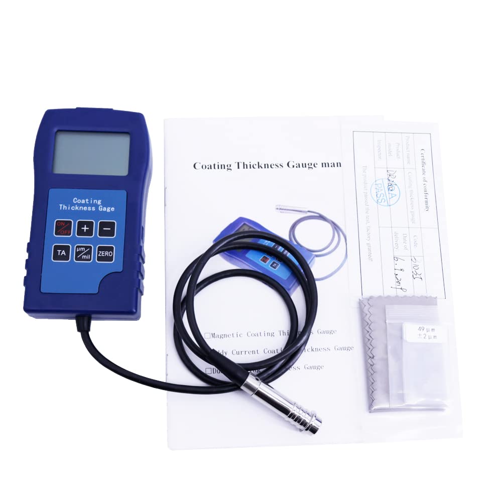 DR260 Coating Thickness Gauge Non Magnetic Coatings Thickness Meter 0-1250um
