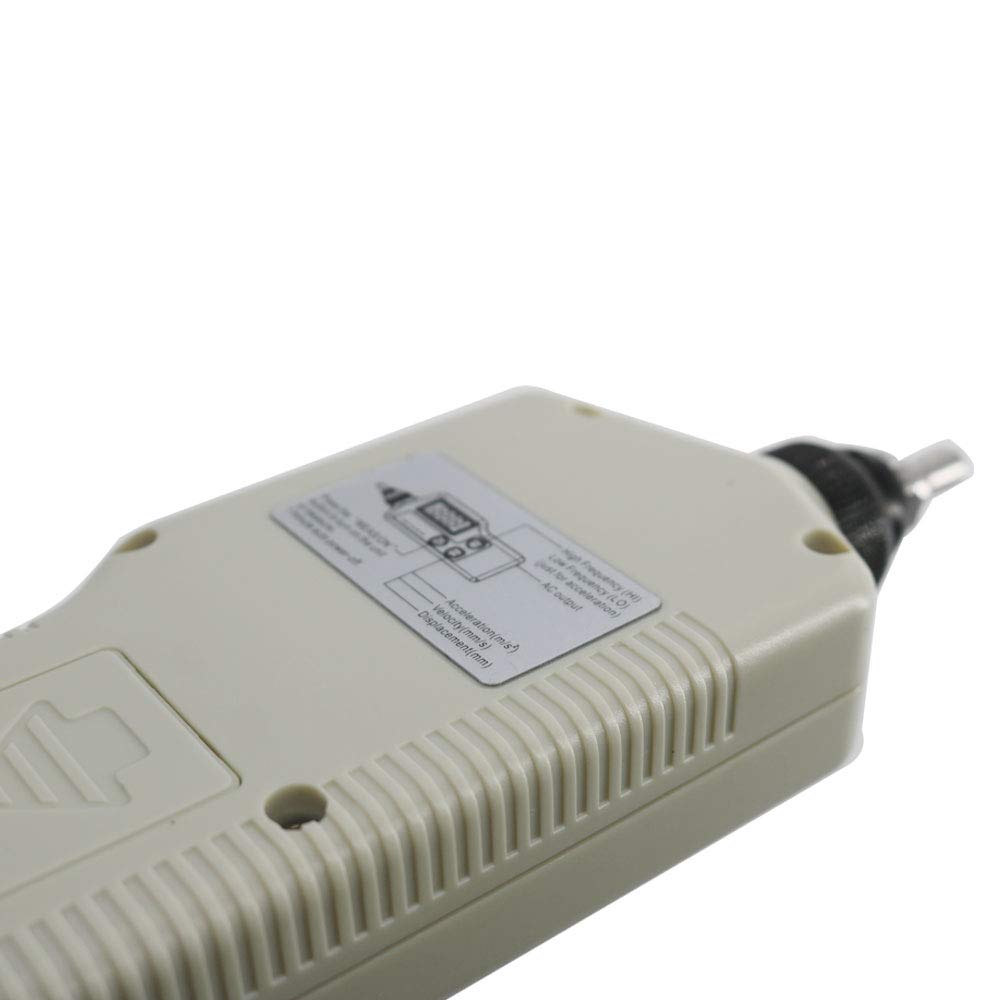 Graigar AR63A Digital Handheld Vibration Meter Tester Meter Gauge Vibrometer Analyzer Acceleration Range 0.1 to 199.9m/s2