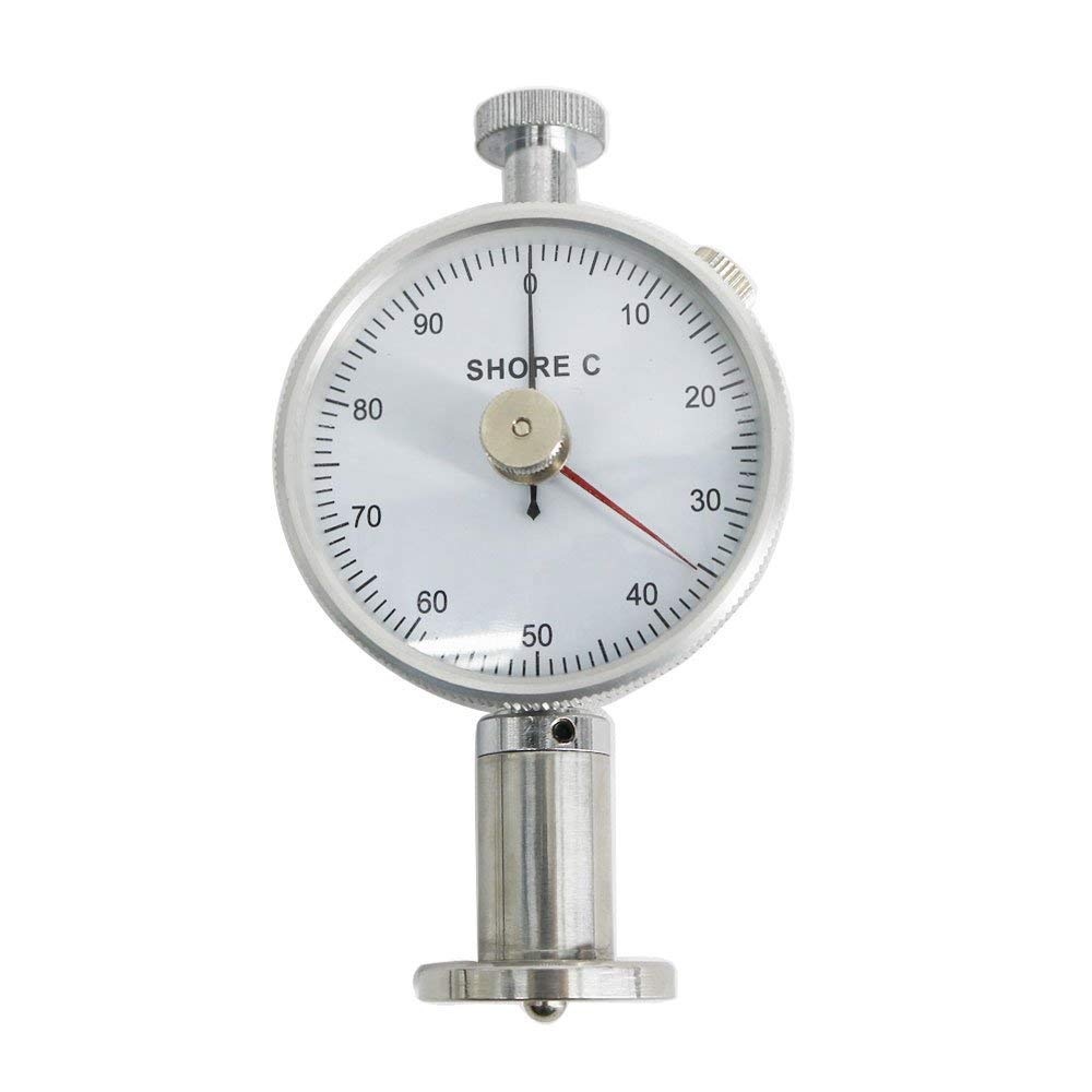 Graigar LX-C-2 Dual Needle Shore C Hardness Tester Durometer 0~100HC(HW) to Testing of Rubber, Foam, Sponge, Shoe Materials, Porous Materials