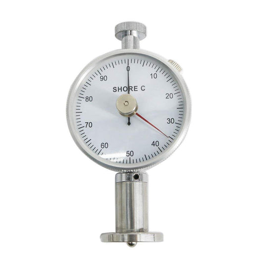 Graigar LX-C-2 Dual Needle Shore C Hardness Tester Durometer 0~100HC(HW) to Testing of Rubber, Foam, Sponge, Shoe Materials, Porous Materials