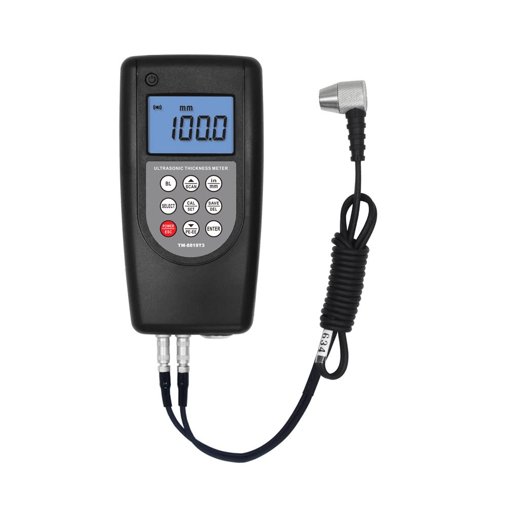 TM-8819-T3 Mul-ti Mode Ultrasonic Thickness Gauge Digital Ultrasonic Thickness Meter TM-8819T3
