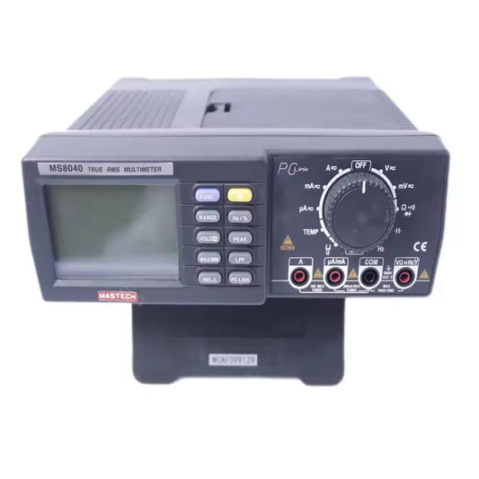 MS8040 Bench Type Digital Multimeter Auto & Manual Current Voltage Meter with True RMS