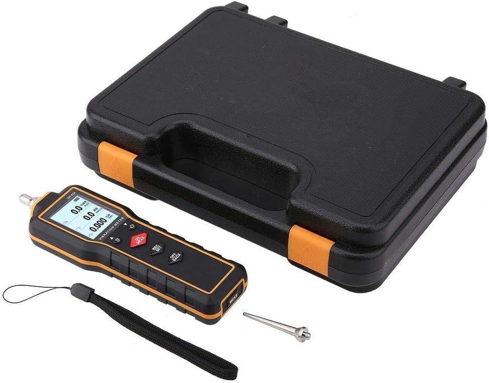 Digital Vibration Meter vibrometer Tester Gauge Analyzer Measure Precision sensitivity accelerometers SW-65A