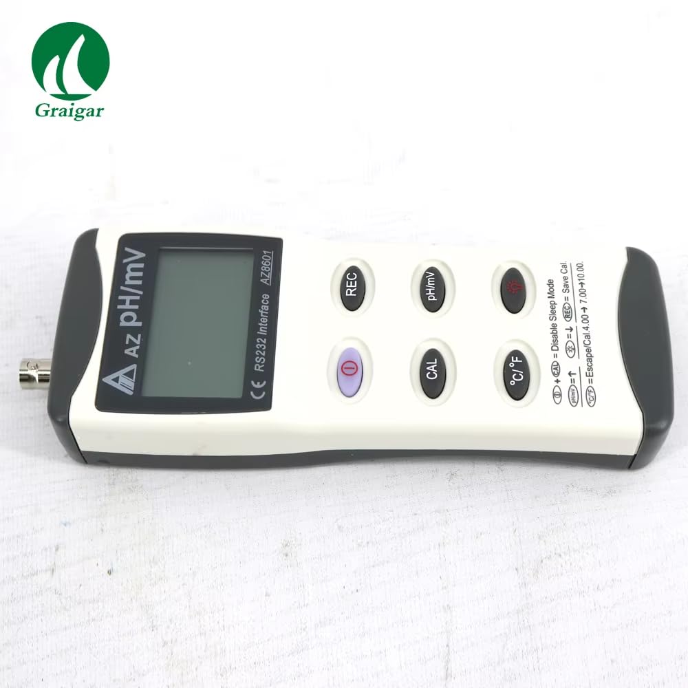 AZ8601 Portable Handel Large LCD PH Meter PH & Mv &Temperature Meter AZ-8601