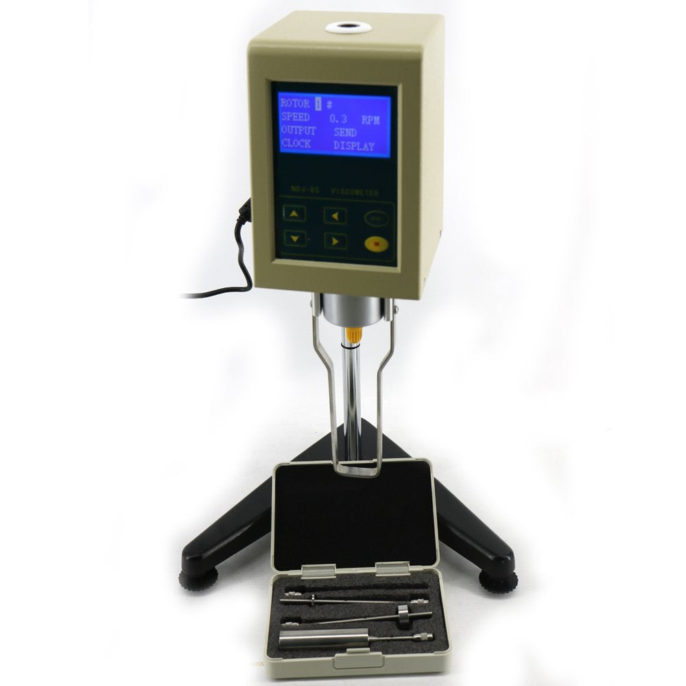 Graigar NDJ-8S Digital Display Viscosity Meter Rotary Viscometer 1~2 x 1000000 mPa·s Viscosimeter 110V or 220V