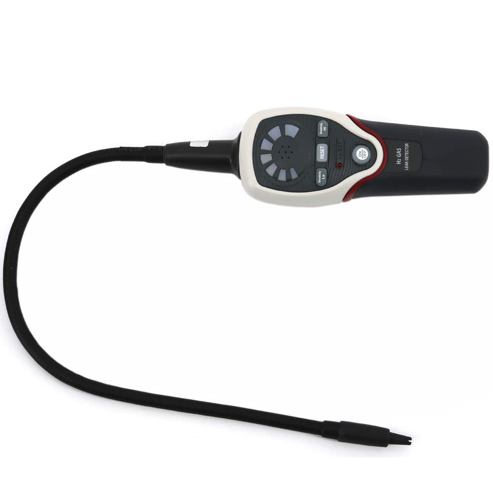 CENTER-384 Portable Track Gas Leak Detector 5% Hydrogen (H2) + 95% Nitrogen (N) Digital Gas Tester Refrigeration Detector