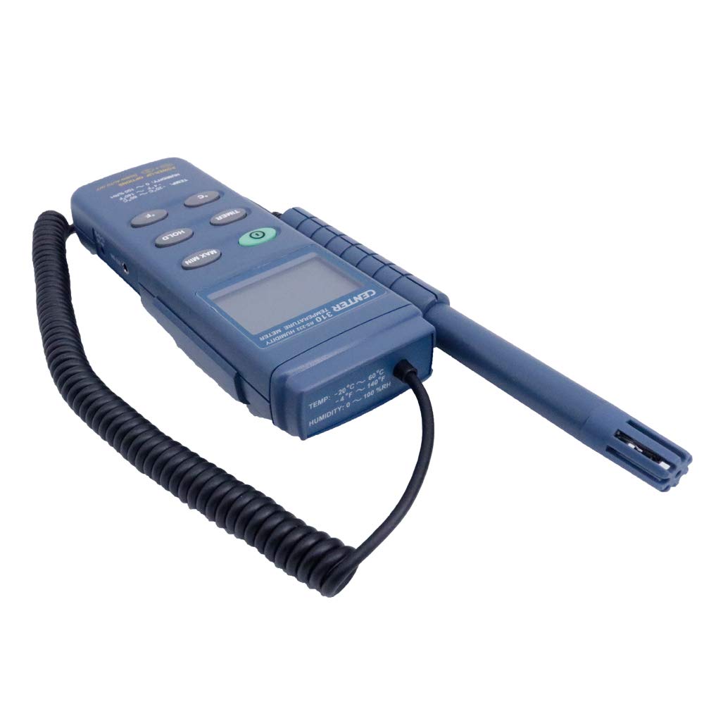 Graigar CENTER-310 Digital Portable PC Interface Humidity Temperature Tester CENTER310 Triple Display PC Interface