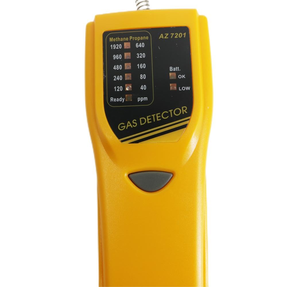 AZ7201 Portable Methane Propane Gas Leak Detector Gas Detector CH4 Gas Leakage Meter