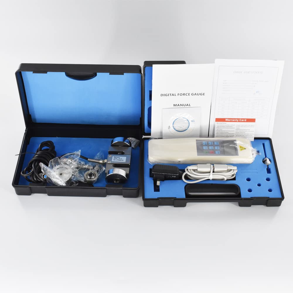 HF-1K Digital Push Pull Force Gauge Force Tester 1000N 100Kg 220Lb