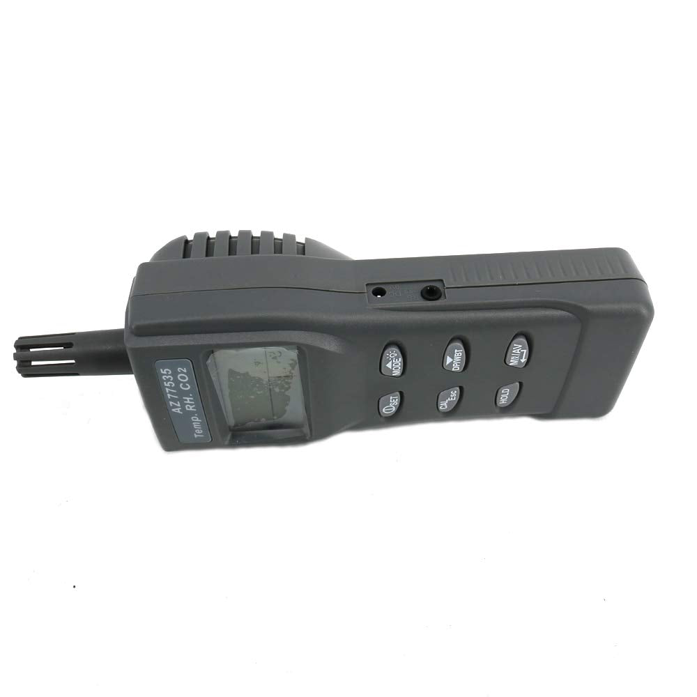 AZ77535 Portable CO2 Gas Analyzer Temperature Humidity Meter Digital Carbon Dioxide Tester