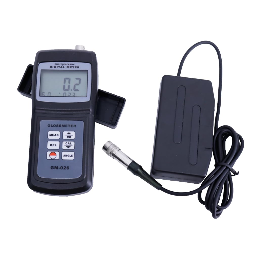 GM-026 Digital Glossmeter 20/60° Split Type Surface Gloss Tester Range 0.1-200GU