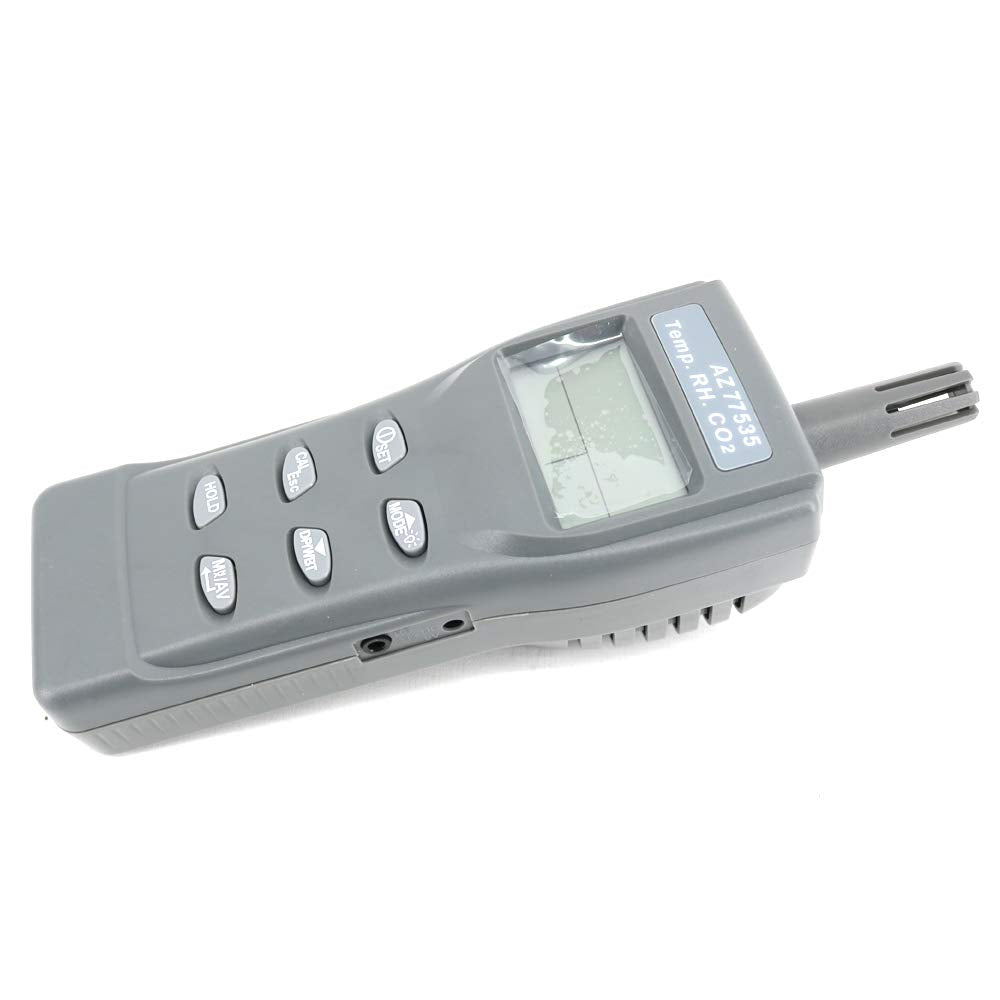 AZ77535 Portable CO2 Gas Analyzer Temperature Humidity Meter Digital Carbon Dioxide Tester