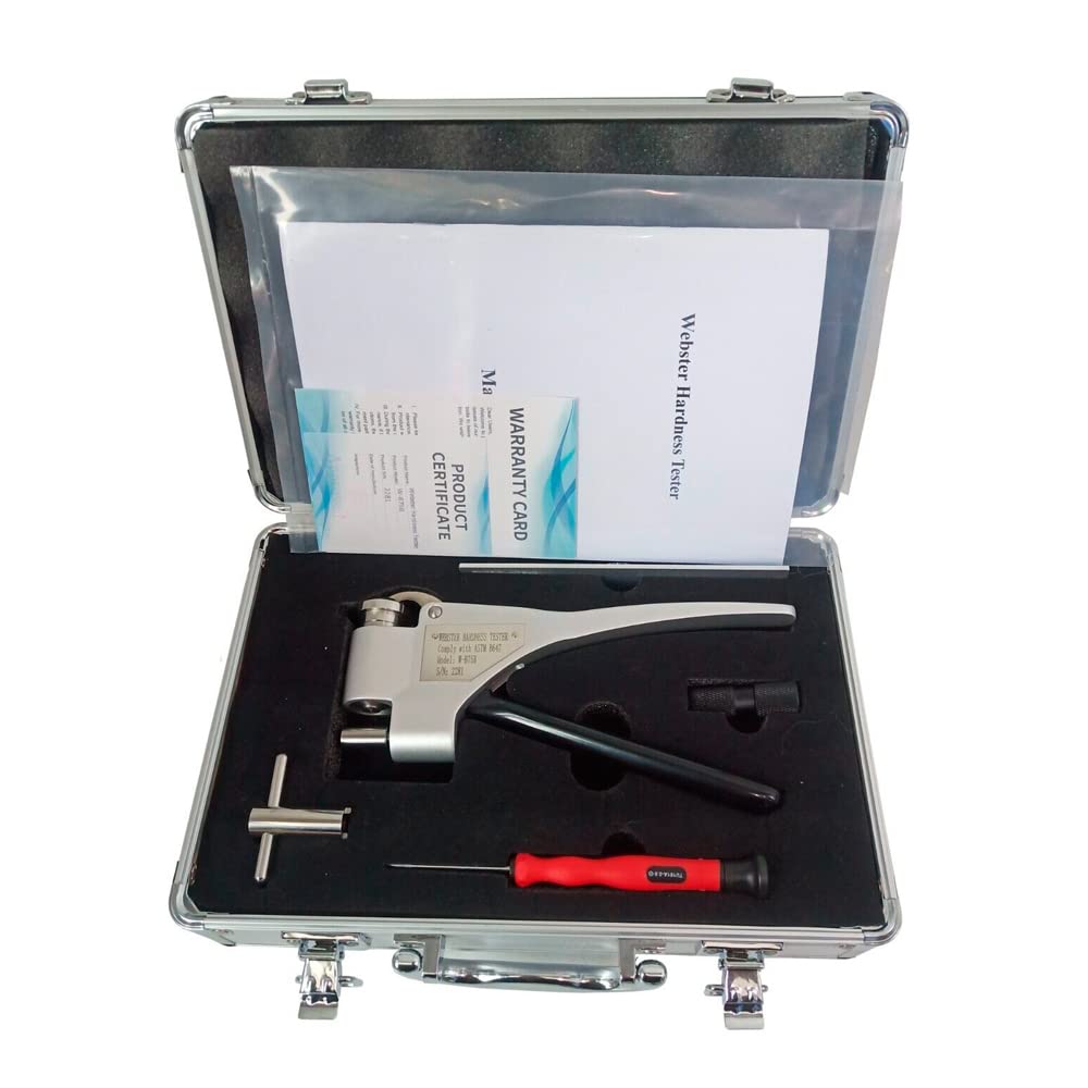 W-B75B Webster Hardness Tester Brass Alloy Webster Hardness Tester 0-20 HW
