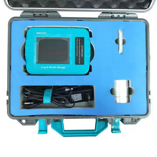 Graigar GTJ-FKY Digital Concrete Crack Width Tester Gauge Meter 0.01~2.00mm Bridges Tunnels Buildings Metal Surface Crack Width Slit Width Gauge