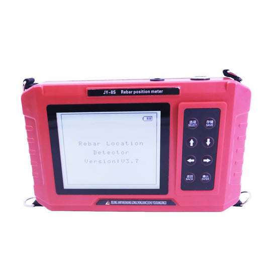 Graigar JY-8S Concrete Rebar Locator Scanner: Reinforcement Detector, Compact, Lightweight, Non-Destructive, Accurate, Voice Alarm, Backlit Display