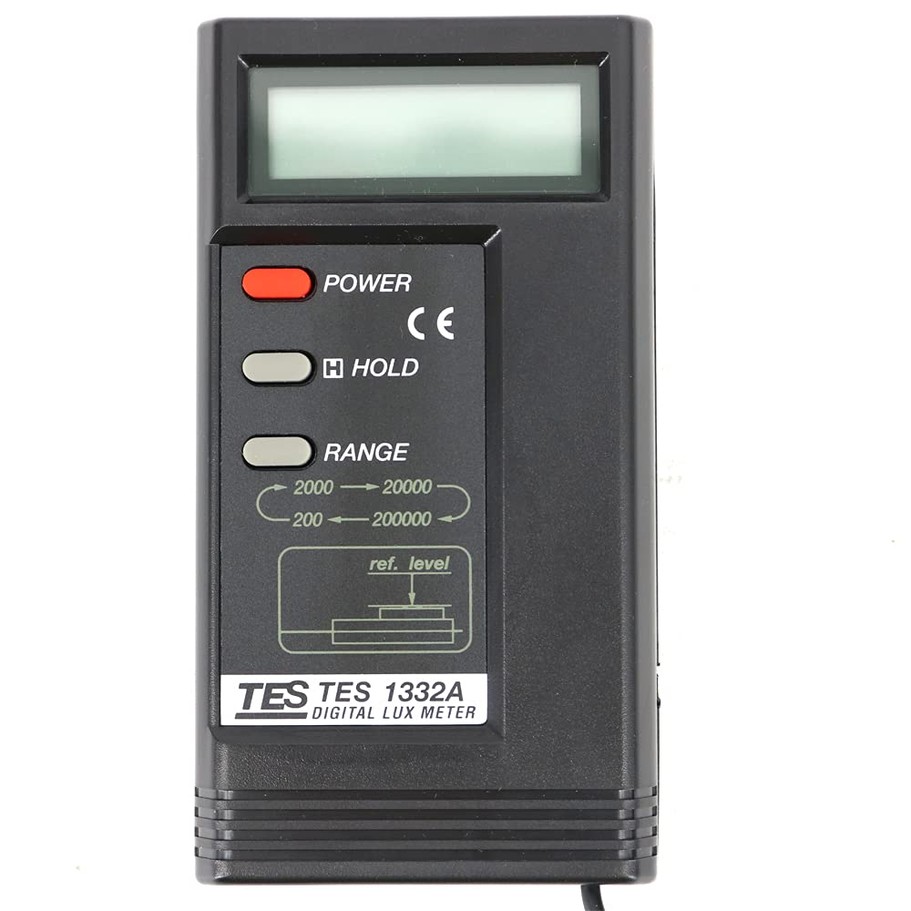 TES-1332A Digital Lux Meter Illuminance Tester 200/2000/20000/200000 Lux Light Meter
