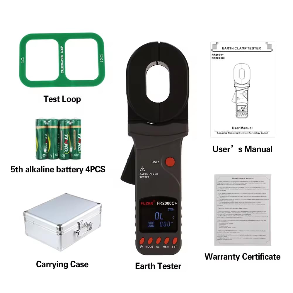 FR2000+ Clamp Ground Resistance Tester