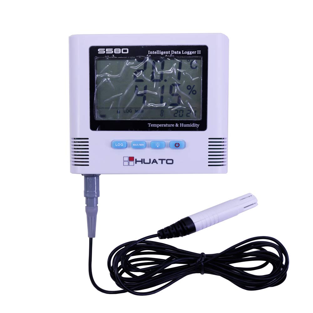 S580-EX Temperature and Humidity Data Logger Resolution 0.1C / 0.1% RH