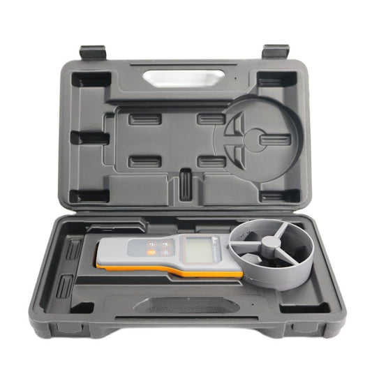 AZ8917 Portable 10cm Vane Digital Anemometer Temperature & Humidity Air Flow Meter Wind Speed Range 0.20~30.00 m/s