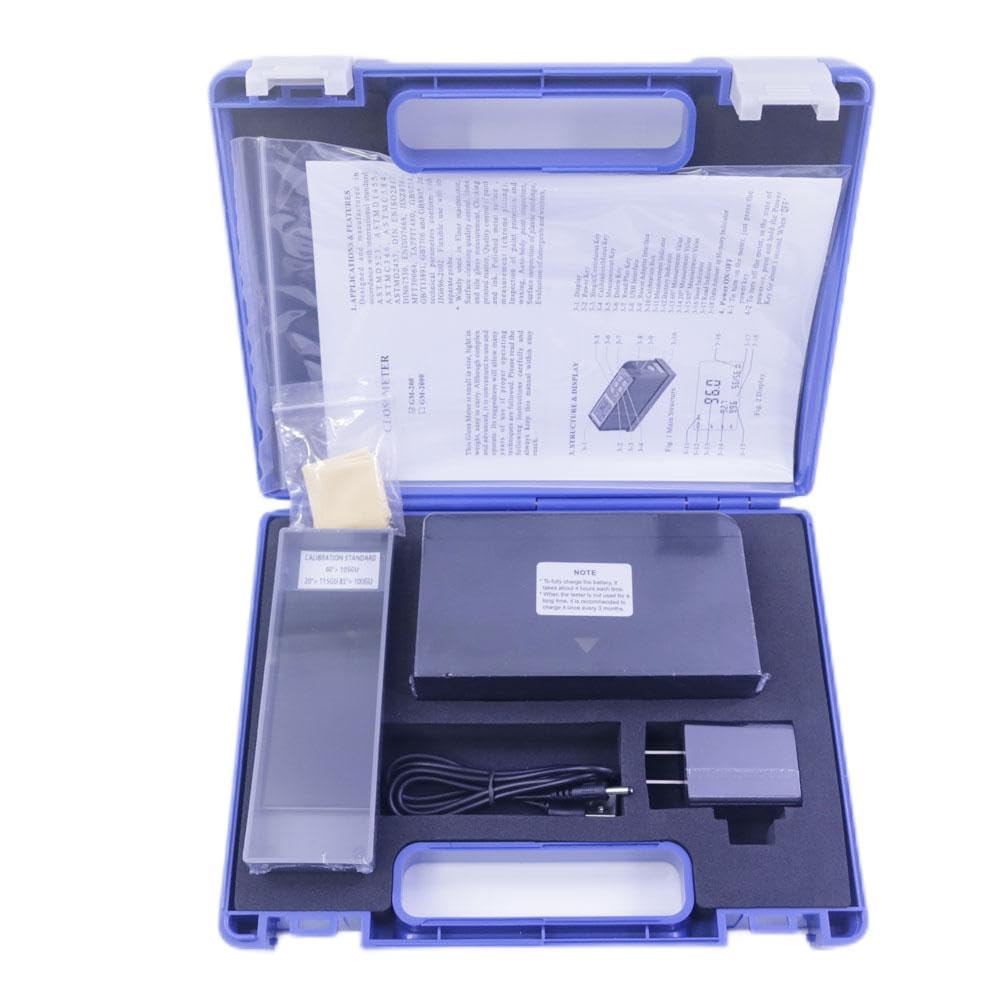GM-200 Digital Glossmeter Triple Angle 20/60/85 Surface Gloss Meter 0.1~200 GU