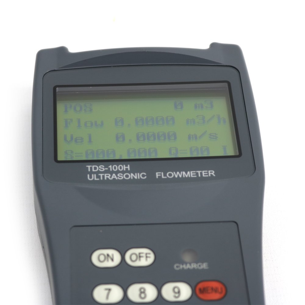 Graigar TDS-100H-M2 Digital Liquid Ultrasonic Flow Meter Flowmeters with M2 Transducer DN50-700mm 1.97-27.56in