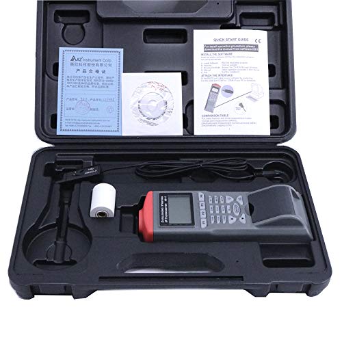 AZ9811 IR Laser Thermometer Data Logger with Printer Industrial Digital Temperature Meter Range -40~500C