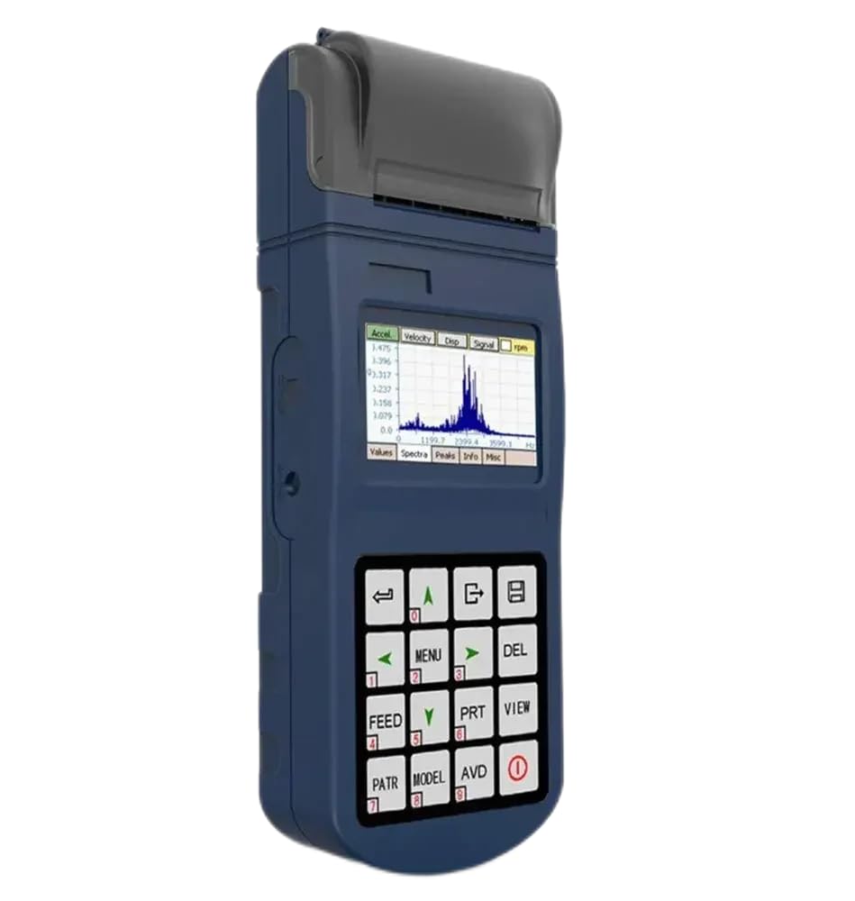 YV400 Portable Vibrometer Vibration Tester with Integrated Thermal Printer
