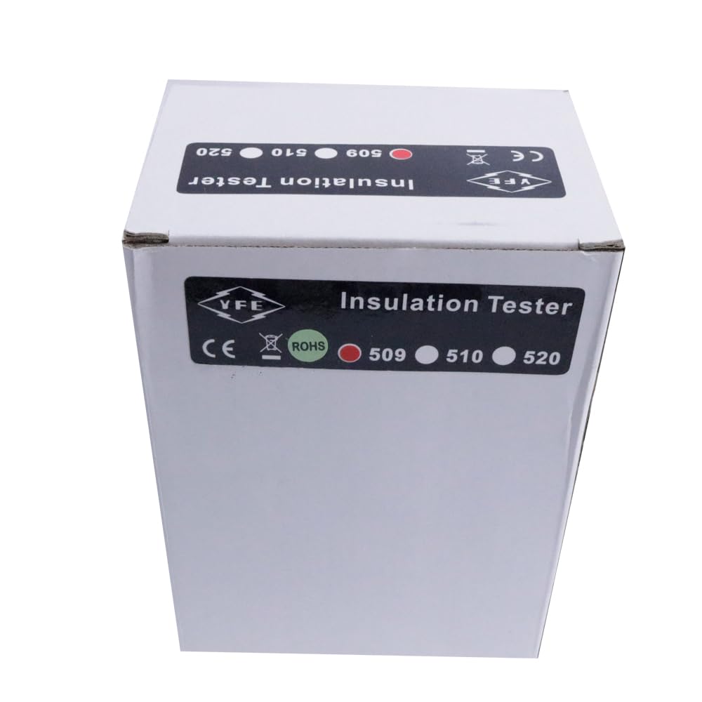 Tenmars YF-509 Digital Insulation Tester AC DC Voltage Meter High Resistance Insulation Meter