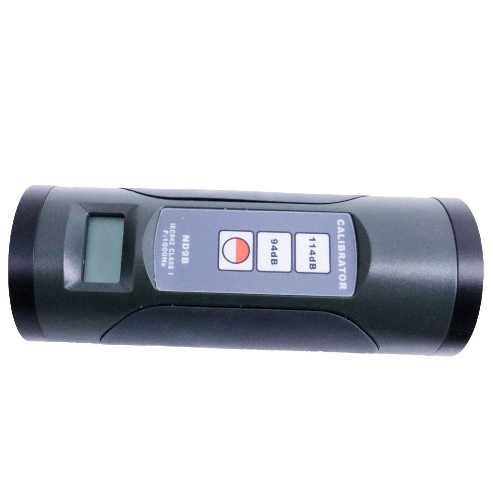 Graigar ND9B Sound Level Noise Calibrator Meter Mics 94dB/114dB Accuracy Mics