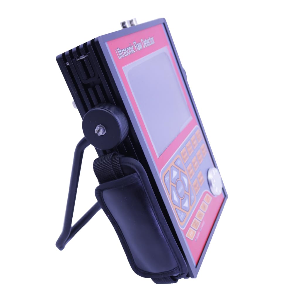New GR680 Portable Ultrasonic Flaw Detector Defect Inspection Tester 0 to 15000 mm NDT Digital Flaw Meter 4MHz φ10mm Probe BNC Interface
